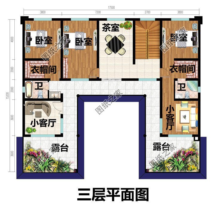 新中式庭院住宅設(shè)計，色彩搭配簡潔樸素，中式特色融合很好