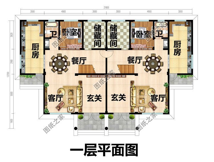 兄弟倆回建房，農(nóng)村雙拼別墅是個不錯的選擇