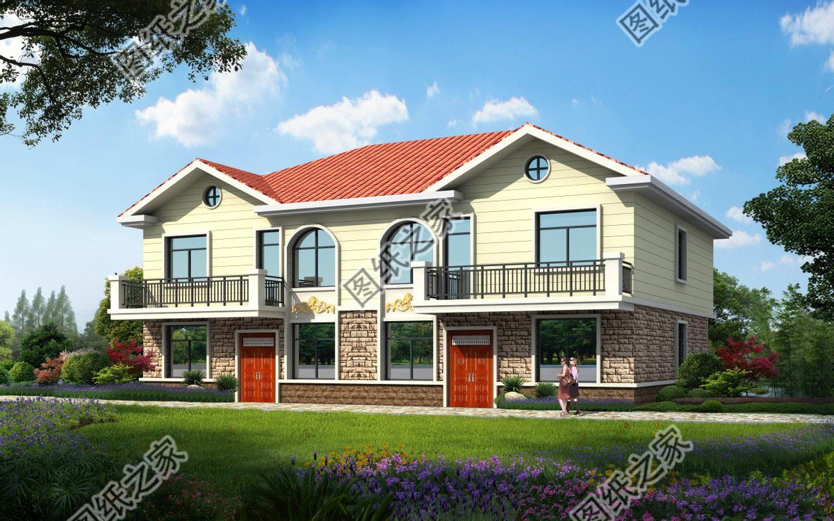 兄弟倆回建房，農(nóng)村雙拼別墅是個不錯的選擇