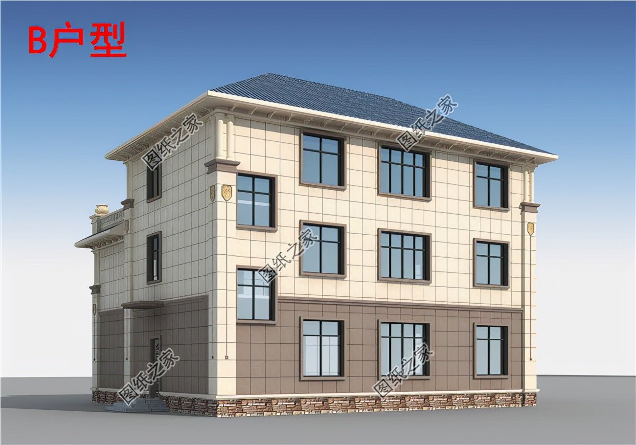 二層半農(nóng)村別墅設(shè)計(jì)，不浪費(fèi)錢，家庭生活溫暖舒適，經(jīng)濟(jì)實(shí)用