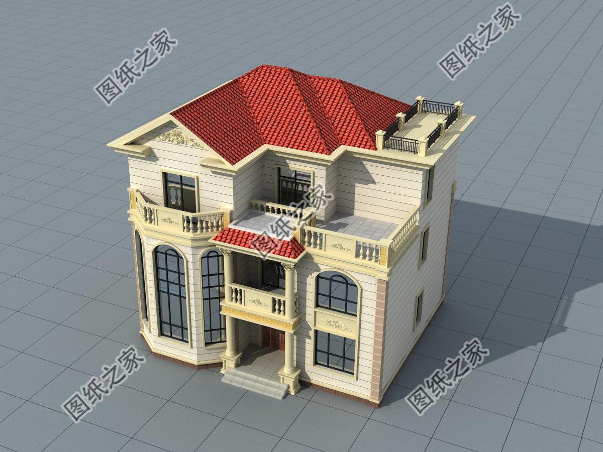 二層半農(nóng)村別墅設(shè)計(jì)，不浪費(fèi)錢，家庭生活溫暖舒適，經(jīng)濟(jì)實(shí)用