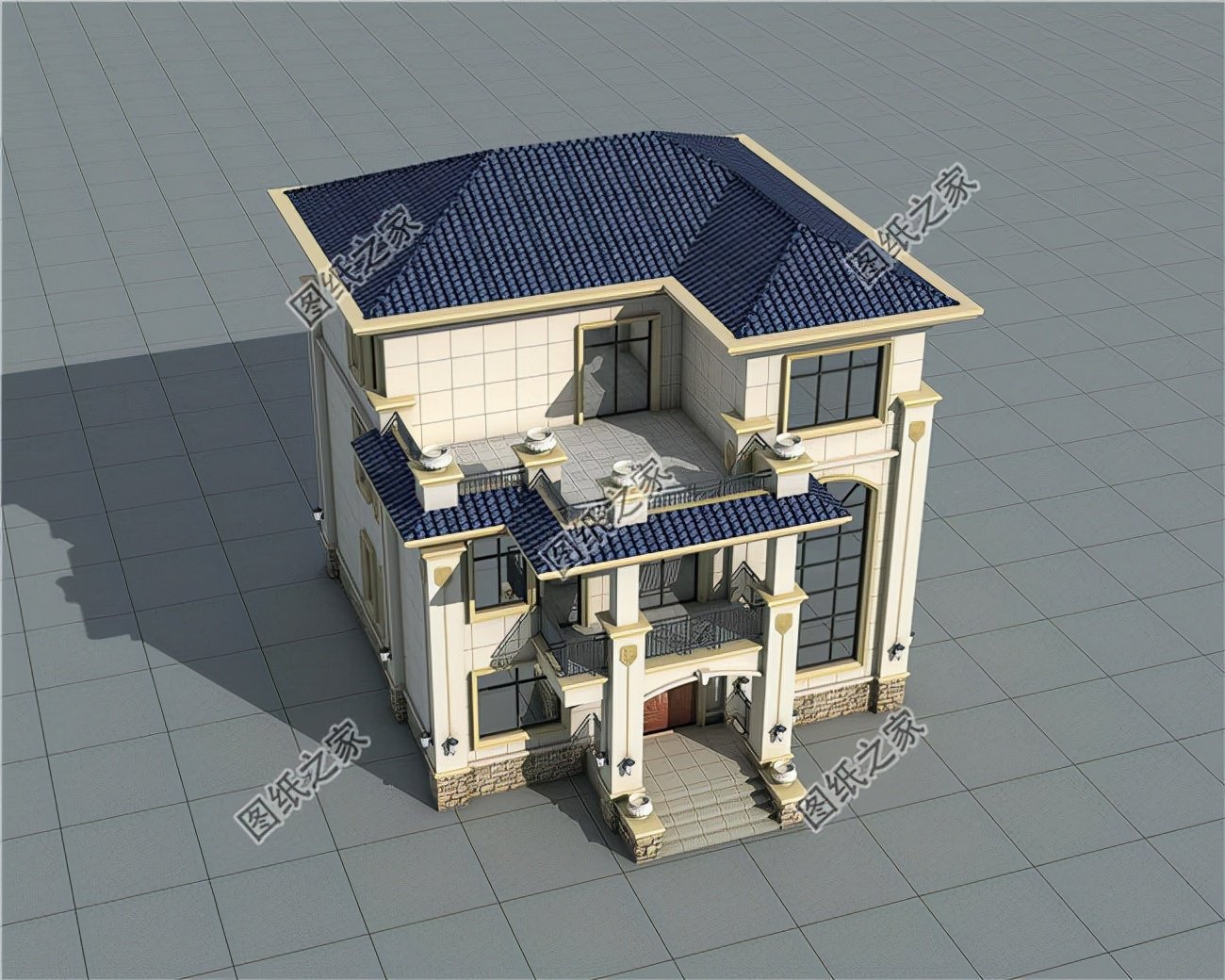 二層半農(nóng)村別墅設(shè)計(jì)，不浪費(fèi)錢，家庭生活溫暖舒適，經(jīng)濟(jì)實(shí)用