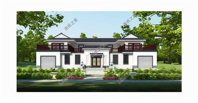 中式合院別墅設(shè)計(jì)，緊跟時(shí)代潮流，增加更多的實(shí)用性功能