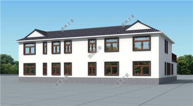 中式合院別墅設(shè)計(jì)，緊跟時(shí)代潮流，增加更多的實(shí)用性功能