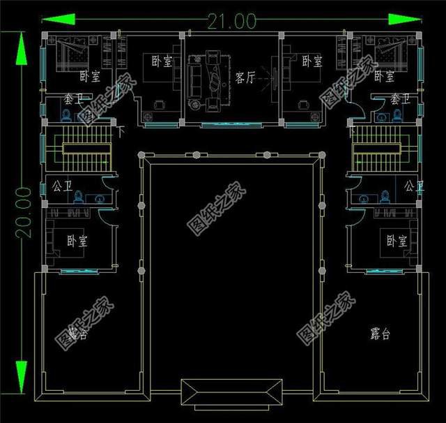 中式合院別墅設(shè)計(jì)，緊跟時(shí)代潮流，增加更多的實(shí)用性功能