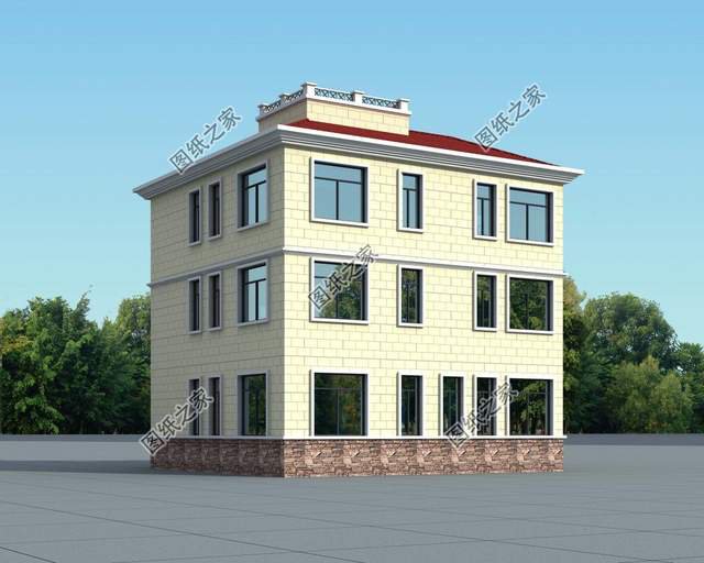 挑空農(nóng)村別墅設(shè)計，室內(nèi)空間大氣，居住起來會更加舒適