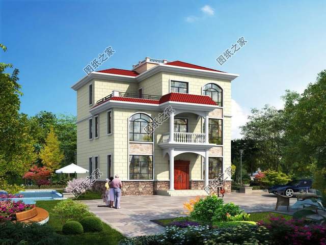 挑空農(nóng)村別墅設(shè)計，室內(nèi)空間大氣，居住起來會更加舒適