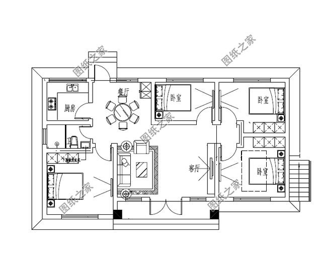 最實(shí)用的一層別墅，簡單又好看安逸舒適，是北方建房的首選