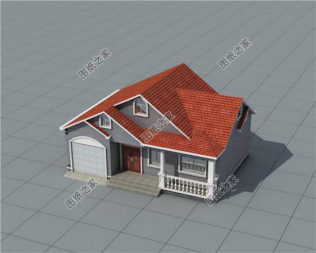 5款設計出彩的自建房圖紙，車庫豪宅都有了，好日子還遠嗎？