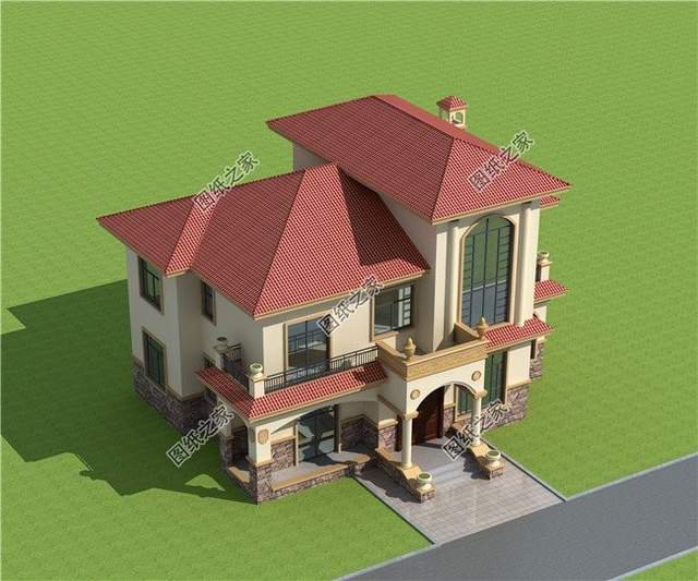 豪華歐式別墅設(shè)計合集，外觀大方，也很耐看大氣