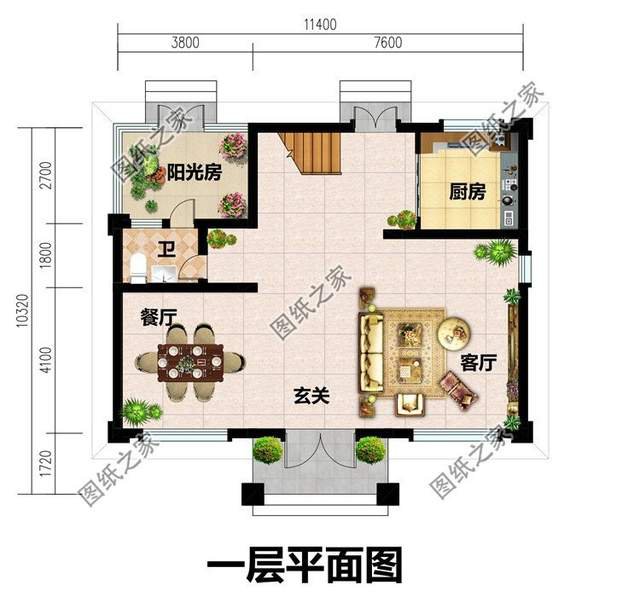 滿山遍野的景色環(huán)抱著新農(nóng)村住宅，讓人流連忘返，久久不能忘懷