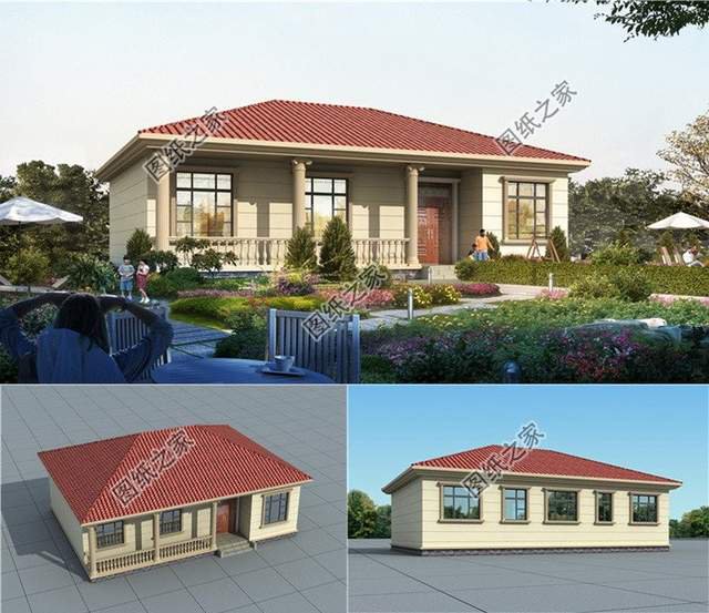 一層自建房合集，大城市買房壓力大，不如返鄉(xiāng)建一層房呢