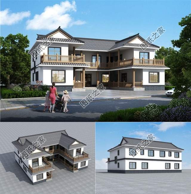 農(nóng)村自建房設(shè)計圖大全，百里挑一的設(shè)計，難得一見的精品住宅