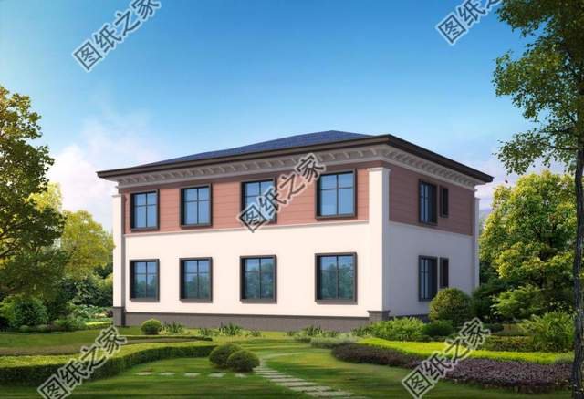 5款同色系農村別墅設計，配色組合簡單好看，經(jīng)典戶型超級溫馨