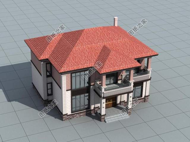 5款同色系農村別墅設計，配色組合簡單好看，經(jīng)典戶型超級溫馨