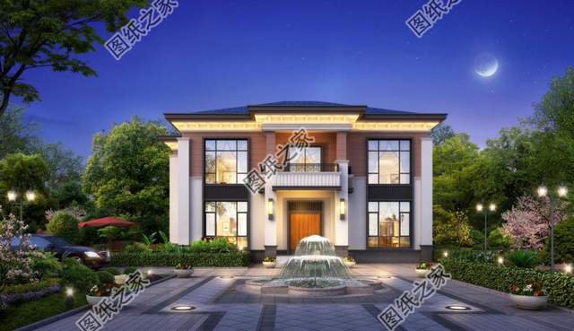 5款同色系農村別墅設計，配色組合簡單好看，經(jīng)典戶型超級溫馨