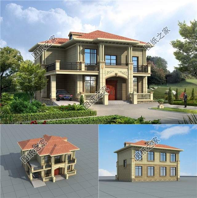 五款精致好看自建房合集，時(shí)尚大氣敞亮，建好倍有面子