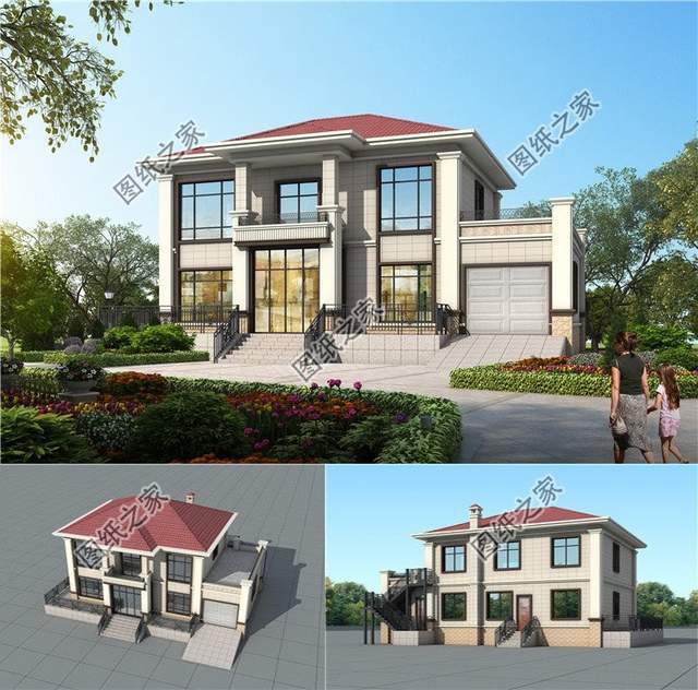 五款精致好看自建房合集，時(shí)尚大氣敞亮，建好倍有面子