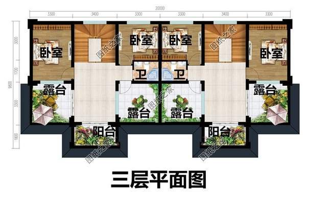 雙拼別墅設(shè)計(jì)合集，闔家歡樂，既舒適又溫馨