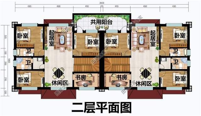 雙拼別墅設(shè)計(jì)合集，闔家歡樂，既舒適又溫馨