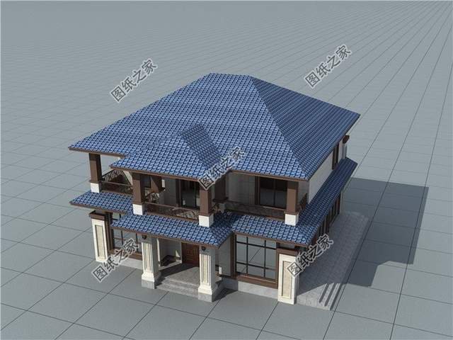 新中式別墅設(shè)計(jì)圖集，稱心如意的房屋，心中最理想的住宅