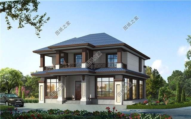 新中式別墅設(shè)計(jì)圖集，稱心如意的房屋，心中最理想的住宅