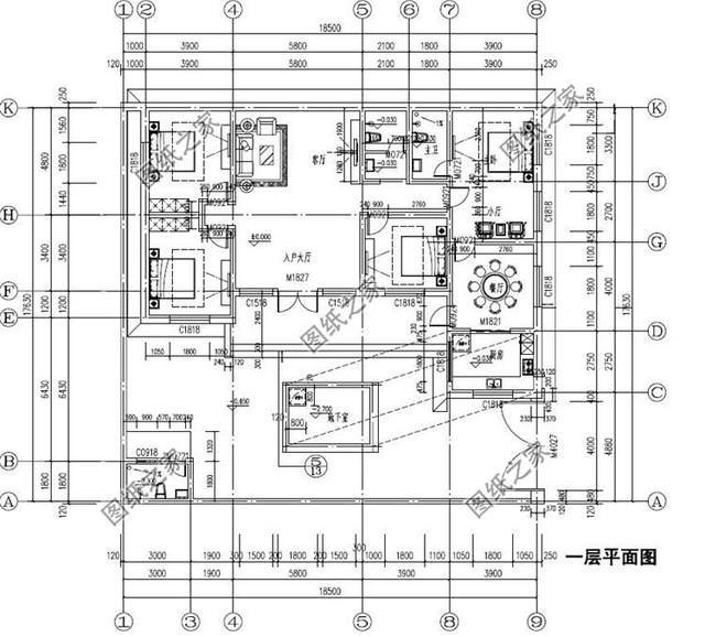 5款平屋頂一層別墅設(shè)計(jì)，這樣的平房建出來看誰說土