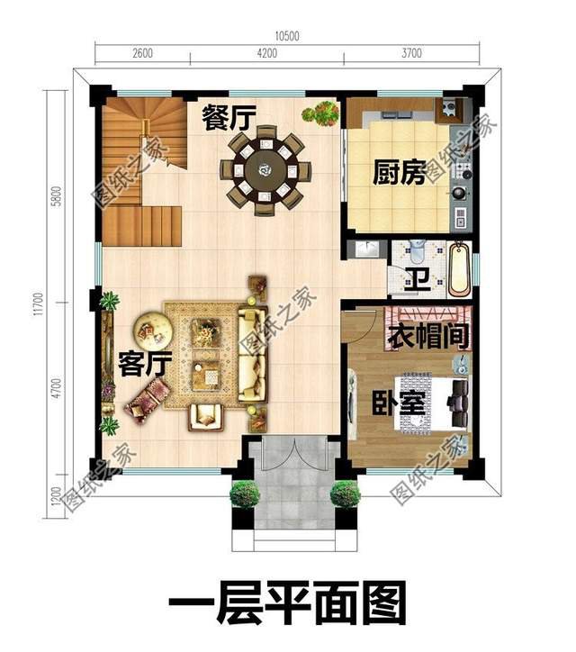 農(nóng)村別墅大全三層，外觀耐看大氣，貼心的設(shè)計(jì)享受舒適的生活