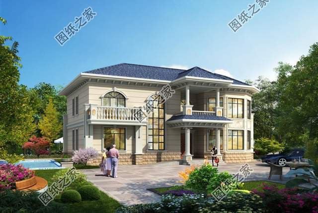 五套農村別墅設計圖紙，大氣又實用，開春建房方便施工