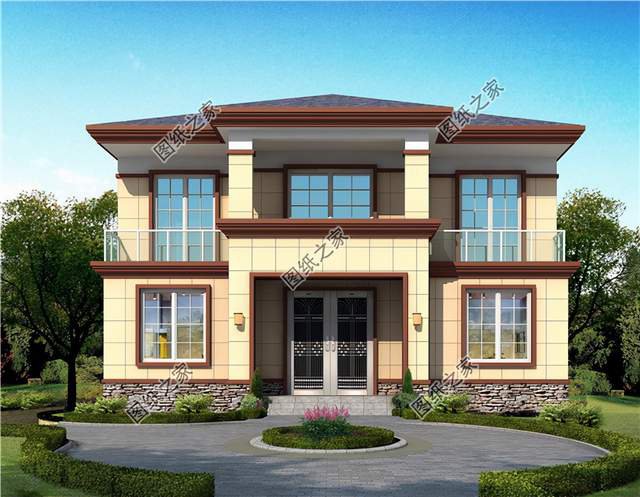 五套農村別墅設計圖紙，大氣又實用，開春建房方便施工