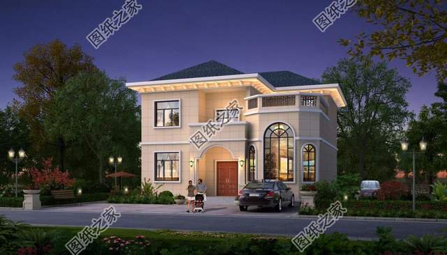 五套農村別墅設計圖紙，大氣又實用，開春建房方便施工