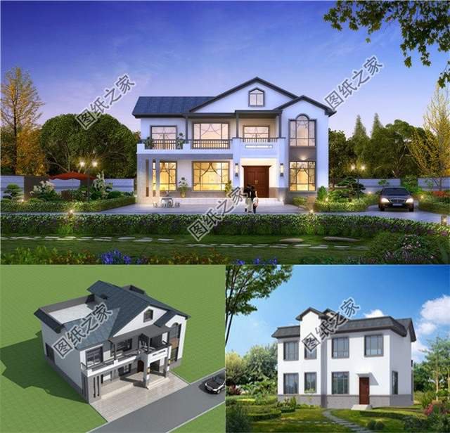 歐式復(fù)式別墅設(shè)計(jì)，室內(nèi)十分寬敞通透，提升居住體驗(yàn)感