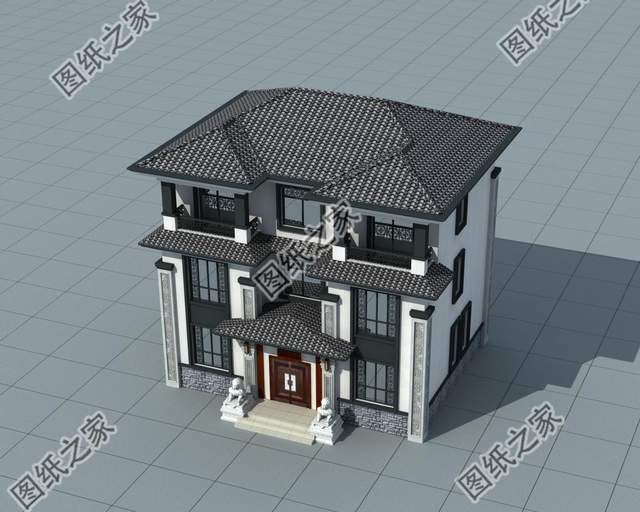 最美新中式農(nóng)村別墅設(shè)計(jì)，穩(wěn)重大氣中帶有流行時(shí)尚的氛圍