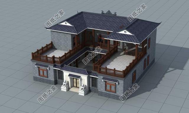傳統(tǒng)中式自建房設(shè)計(jì)，提高生活品質(zhì)，追求美好生活