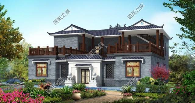 傳統(tǒng)中式自建房設(shè)計(jì)，提高生活品質(zhì)，追求美好生活