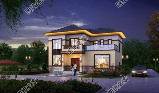 農(nóng)村自建房設計，享受和家人在一起的生活，簡簡單單的才是最好的