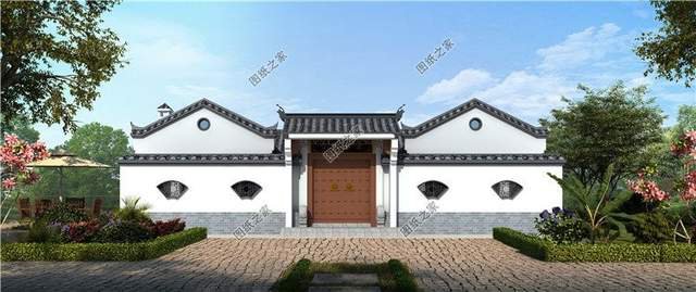 中式自建別墅設計合集，中國人無法拒絕的美，完美的戶型
