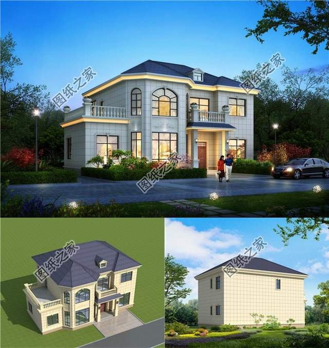 五套簡歐式別墅設(shè)計(jì)，在農(nóng)村建房一定不要將就，蓋就要蓋最喜歡的