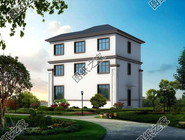 三層農(nóng)村別墅設(shè)計(jì)，絕對的奢華好看，看上去倍有面子