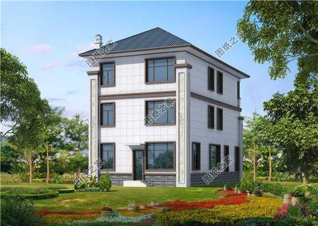 三層農(nóng)村別墅設(shè)計(jì)，絕對的奢華好看，看上去倍有面子