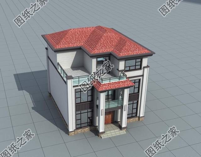 三層農(nóng)村別墅設(shè)計(jì)，絕對的奢華好看，看上去倍有面子