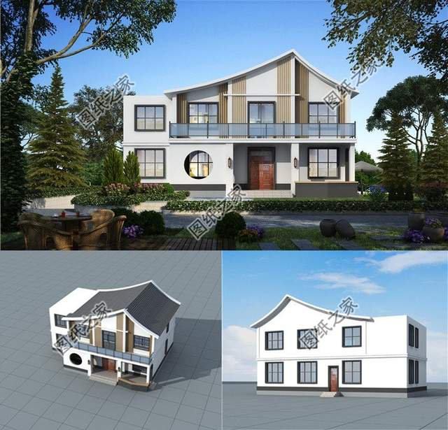 鄉(xiāng)村現(xiàn)代風(fēng)別墅設(shè)計(jì)，引領(lǐng)農(nóng)村新潮流，顏值在線