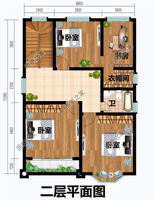 帶陽光房的農(nóng)村建房設(shè)計，打造唯美浪漫花園，悠閑自在