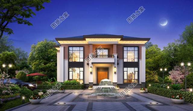 新中式自建別墅設(shè)計，造價經(jīng)濟(jì)，施工簡易，經(jīng)典戶型