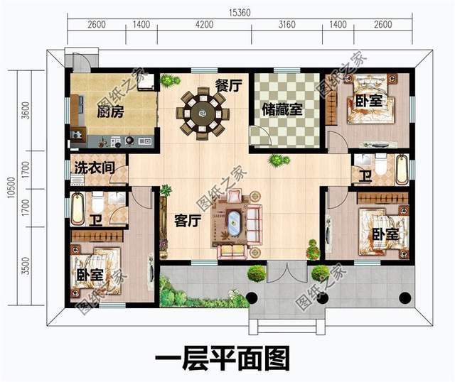 新中式自建別墅設(shè)計，造價經(jīng)濟(jì)，施工簡易，經(jīng)典戶型