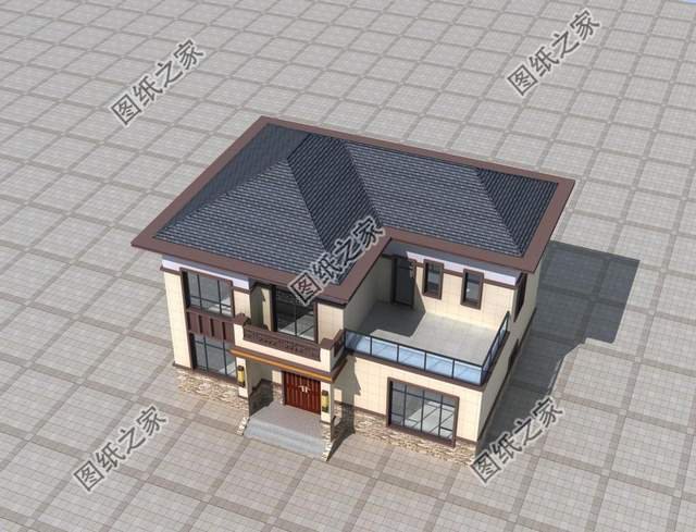 新中式農(nóng)村別墅設(shè)計(jì)，充滿(mǎn)復(fù)古氣息，美觀又實(shí)用