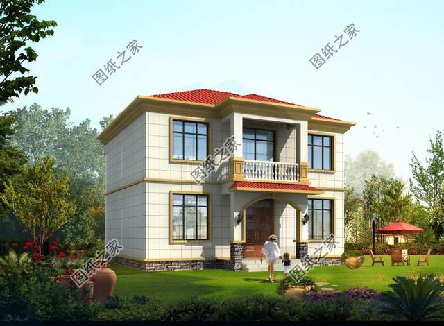 對稱式別墅設(shè)計，蘊含中國對稱之美的內(nèi)涵，美觀實用