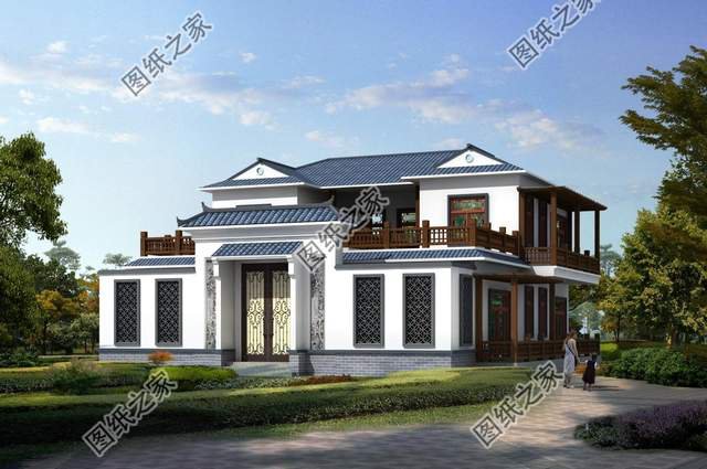 四合院自建別墅，傳統(tǒng)東方的審美得到人們的認(rèn)可與傳承