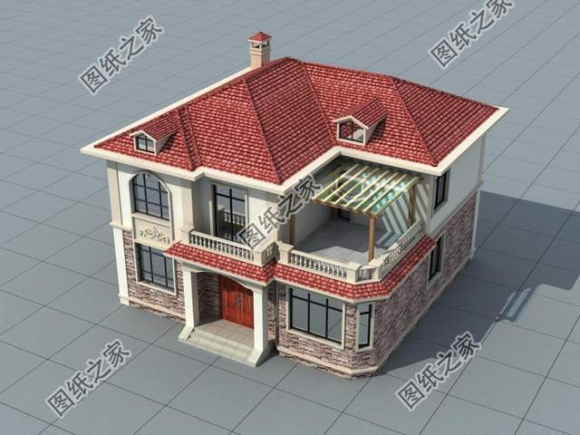 農(nóng)村帶老虎窗別墅設(shè)計(jì)，功能與風(fēng)情兼具，帶來美感和視覺沖擊