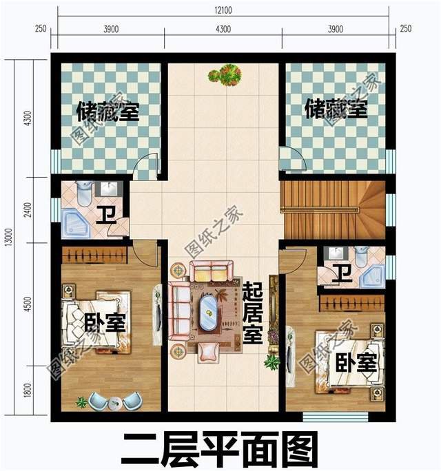 一層半農(nóng)村自建房設(shè)計(jì)，住著舒適，帶來(lái)好心情